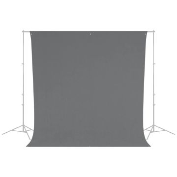 Westcott neburzīgs fons 2,7m x 3m, pelēks