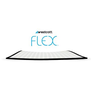 Westcott Flex LED paklājs ar volframa gaismas krāsas temperatūru