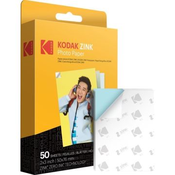 Kodak Zink papīrs 2x3 50 paciņa