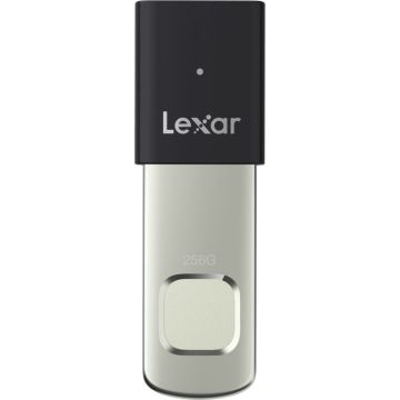 Lexar JumpDrive Fingerprint F35pro USB 3.2 Gen1, līdz R300/W350, 256GB