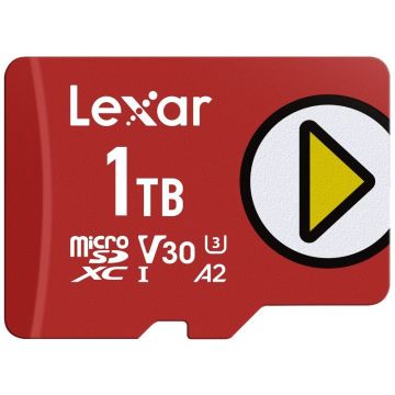 Lexar microSDXC PLAY UHS-I/A2/U3 R205/W140 (V30) 1TB