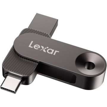 Lexar JumpDrive Dual Drive D500 Type-C/Type-C & Type-A, līdz R400/W360 (USB 3.2) 512GB