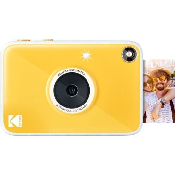 Kodak Printomatic+ momentfoto kamera, dzeltena