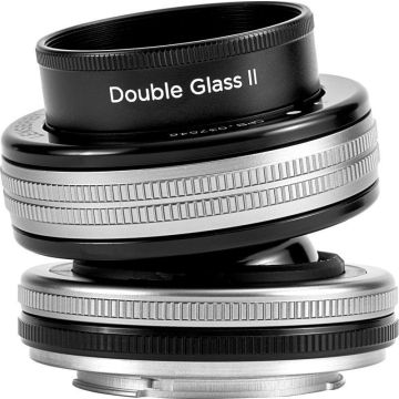 Lensbaby Composer Pro II ar Double Glass II optiku Canon RF
