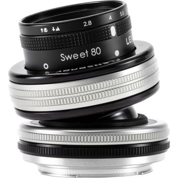 Lensbaby Composer Pro II ar Sweet 80 Optiku Fuji X