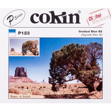 M Cokin filtrs P123 Gradual Blue B2