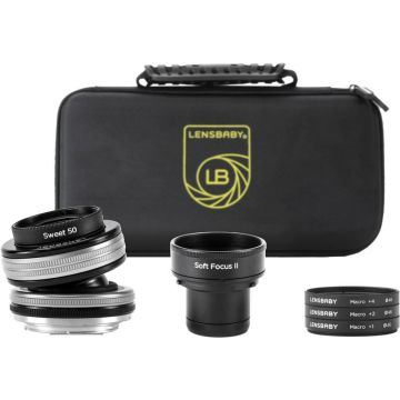Lensbaby Soft Focus Macro komplekts ar Nikon Z bajoneti