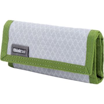 Think Tank Secure Pocket Rocket (Maks ar siksnu: ietilpst 9 SD/CFexpress/Micro) Highland Green