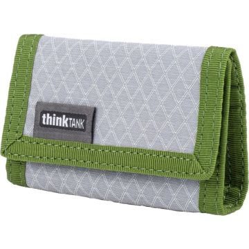 Think Tank Secure Pocket Rocket Mini (maks ar siksnu: tilpums 4 CF/CFexpress vai 6 SD/microSD) zaļš