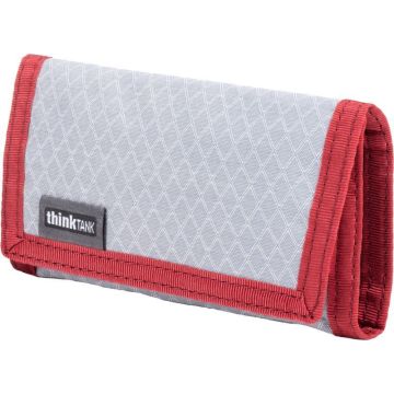 Think Tank Cards & Power Wallet (holds 2 CF/CFexpre or 4 SD/micro SD & 2 batteries) Chili Pepper Red