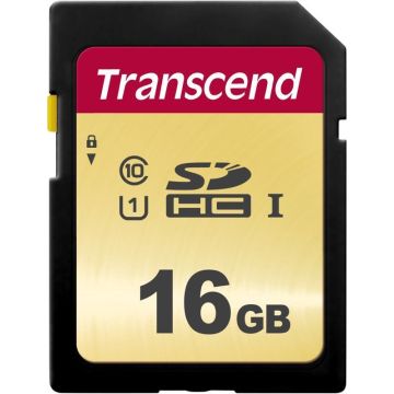Transcend Gold 500S SD UHS-I 16GB atmiņas karte
