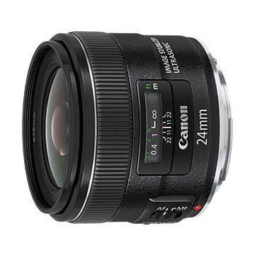 Canon EF 24mm f/2,8 IS USM objektīva noma