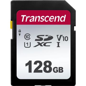 Transcend 128GB SDXC karte Class 10 UHS-I U3 V30 (R 100MB/s W 25MB/s)