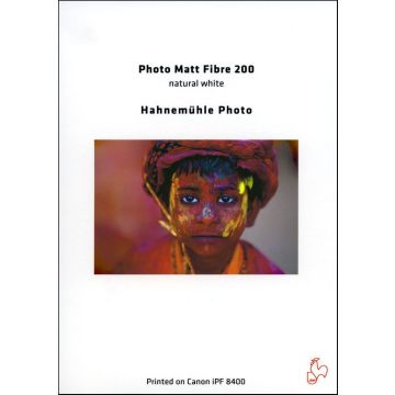 10x15 cm/50 Photo Matt Fibre 200 Hahnemühle