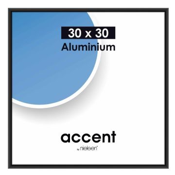 Nielsen Accent foto rāmis 30x30cm, matēti melns (54126)