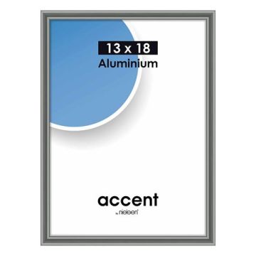 Nielsen Accent foto rāmis 13x18cm, tērauda pelēks (53225)