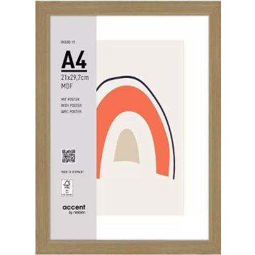 Nielsen foto rāmis 3221204 Wood 19 dabīgs 21x29,7 cm