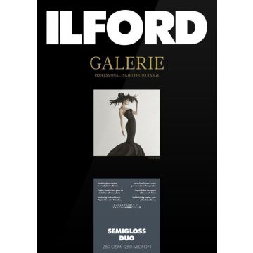 Ilford Galerie Semigloss Duo 250g A3+ 25 loksnes inkjet papīrs