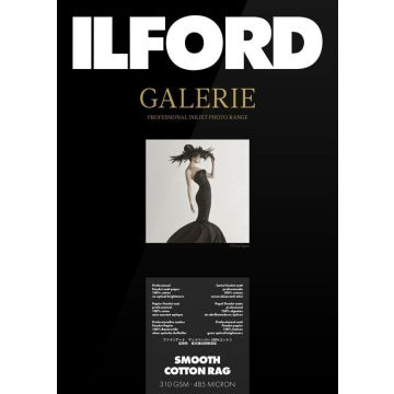 Ilford Galerie Smooth Cotton Rag 310g A4 25 loksnes