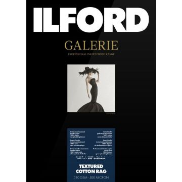 Ilford Galerie Textured Cotton Rag 310g A3+ 25 loksnes