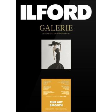 Ilford Galerie FineArt Smooth 200g A2 25 loksnes inkjet papīrs
