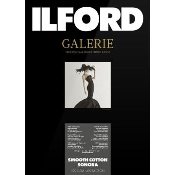 Ilford Galerie Smooth Cotton Sonora 320g A4 25 lapas