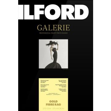 Ilford Galerie Fibre Rag 270g A4 25 loksnes inkjet papīrs
