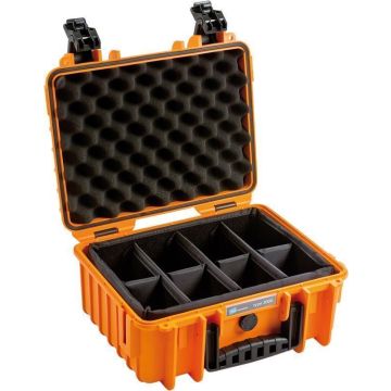 BW Outdoor Cases Type 3000 / Orange (divider system)