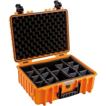 BW Outdoor Cases Type 5000 / Orange (divider system)
