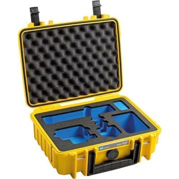 BW Outdoor Case Type 1000 for GoPro Hero 12 (fits even GoPro Hero 9/10/11), yellow