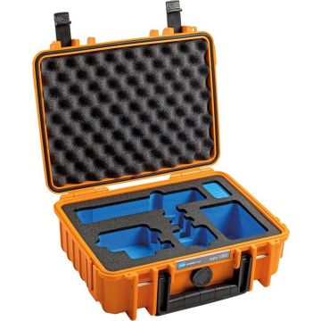 BW Outdoor Case Type 1000 for GoPro Hero 12 (fits even GoPro Hero 9/10/11), orange