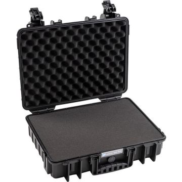 BW Outdoor Cases Type 5040 / Melns (iepriekš nozāģēta putas)