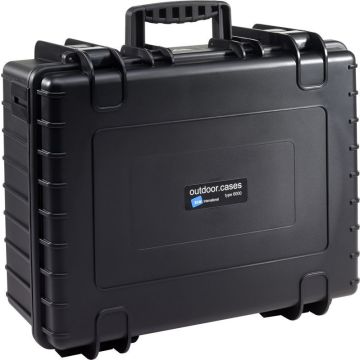 BW OutdoorCases Type6000 ar individuālo putu SAMYANG VDSLR 6 objektīviem ar vāku putu (der visiem montējumiem)