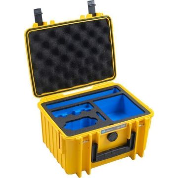 BW Outdoor Case Type 2000 for DJI Osmo Action 3 / yellow