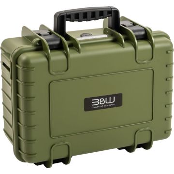 BW Outdoor Cases Type 4000 / Bronzas zaļš (dalītāju sistēma)
