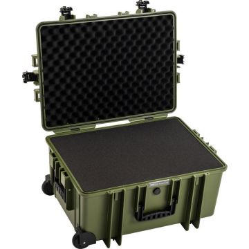 BW Outdoor Cases Type 6800 / Bronzas zaļš (iepriekš sagriezta putas)