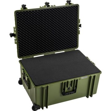 BW Outdoor Cases Type 7800 / Bronzas zaļš (iepriekš sagriezta putas)