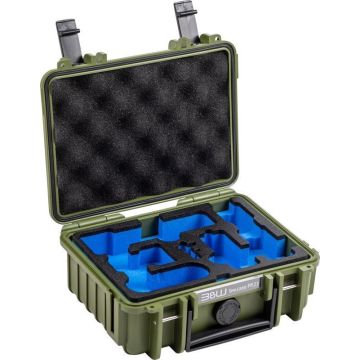 BW Outdoor Case Type 500 for DJI Osmo Pocket 3 Creator Combo, bronze-green
