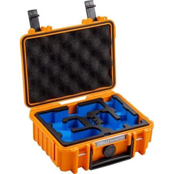 BW Outdoor Case Type 500 for DJI Osmo Pocket 3 Creator Combo, orange