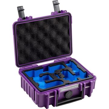 BW Outdoor Case Type 500 for DJI Osmo Pocket 3 Creator Combo, purple