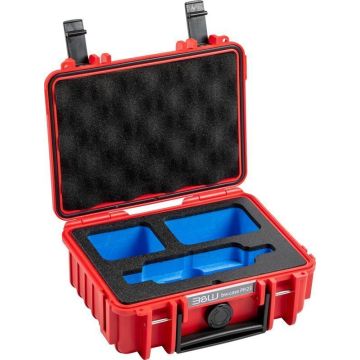 BW Outdoor Case Type 500 for Insta360 X3, red