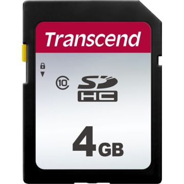 Transcend SDHC 300S atmiņas karte 4GB Class 10