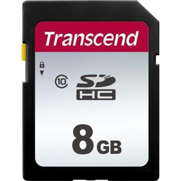 Transcend 8GB SDHC Class 10 UHS-I U1 atmiņas karte (R 20MB/s W 10MB/s)