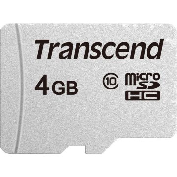 Transcend microSDHC 300S 4GB atmiņas karte Class 10