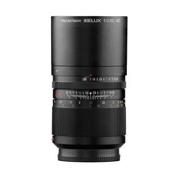 HandeVision Ibelux 40mm f/0.85 Fuji X objektīvs