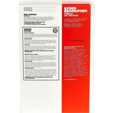 Ilford Bromophen fotogrāfijas attīstītājs 5L koncentrāts