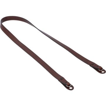 Artisan & Artist ACAM-287 leather strap (with ring-type/eyelets), dark brown