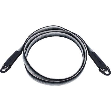 Artisan & Artist ACAM-312A Ayatake Gradation silk cord strap, black/silver