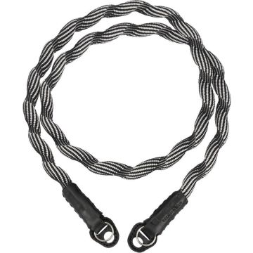 Artisan & Artist ACAM-707 spiral cord strap, black/white