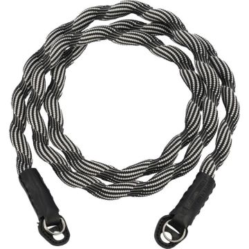 Artisan & Artist ACAM-708 spiral cord strap (long), black/white
